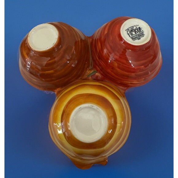 Super Cute Celebrating Home dip tray Fall Festival Stoneware Collection Holiday - Picture 2 of 4